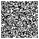 QR code with V & A Landscaping contacts