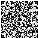 QR code with B & B Contr & Consulting contacts