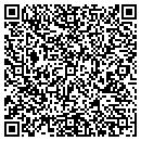 QR code with B Finch Logging contacts