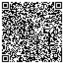 QR code with H & S Service contacts