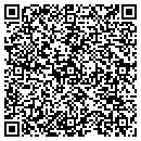 QR code with B George Interiors contacts