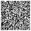 QR code with K W Lawncare contacts