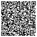 QR code with B & T Mechanical contacts