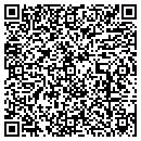 QR code with H & R Service contacts