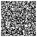 QR code with P & R Income Tax contacts