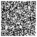QR code with D & M Service contacts
