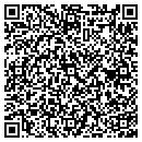 QR code with E & R Tax Service contacts
