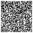 QR code with B & H Trucking contacts