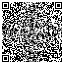QR code with H & D Barber Shop contacts