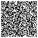 QR code with P V L Architects Inc contacts
