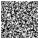 QR code with P L R Trucking contacts
