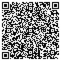 QR code with J & B Towing contacts