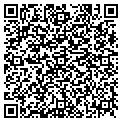 QR code with J F Towing contacts
