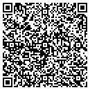 QR code with P V Eye contacts