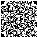 QR code with R & B Carwash contacts