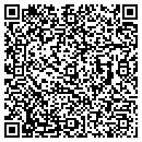 QR code with H & R Paving contacts