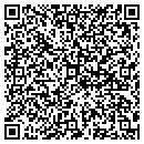 QR code with P J Testa contacts