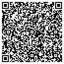 QR code with E B Auto Service contacts