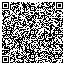 QR code with B & J Plumbing Inc contacts