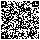 QR code with P J's Hair Salom contacts