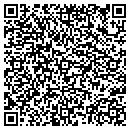 QR code with V & V Auto Center contacts