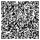 QR code with P L Service contacts