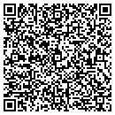 QR code with P & P Auto Service Inc contacts
