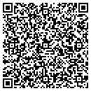 QR code with P & G Shoe Repair contacts