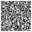 QR code with L H Hagerman contacts