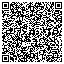 QR code with 3 D Intl Inc contacts