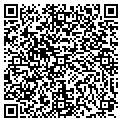 QR code with J & B contacts