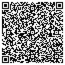 QR code with V & D Auto Service Inc contacts