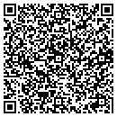 QR code with P M & F Service contacts