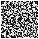 QR code with P & F Landscaping contacts