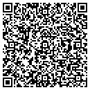QR code with E & T Towing contacts