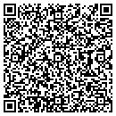 QR code with K M Auto Inc contacts