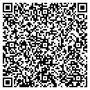 QR code with R Hollie Garage contacts