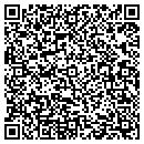 QR code with M E K Auto contacts