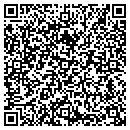 QR code with E R Bourkard contacts