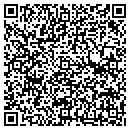 QR code with K M & CO contacts