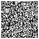QR code with H B Service contacts