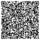 QR code with P I Salon contacts