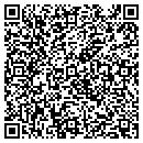 QR code with C J D East contacts