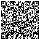 QR code with P & T Perms contacts