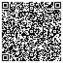 QR code with V's House of Style contacts