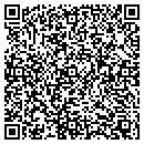 QR code with P & A Auto contacts
