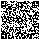 QR code with P & W Auto Sales contacts