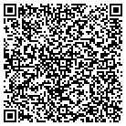 QR code with healing with the angels contacts