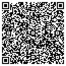 QR code with V B Media contacts
