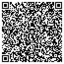 QR code with H P Wireless contacts